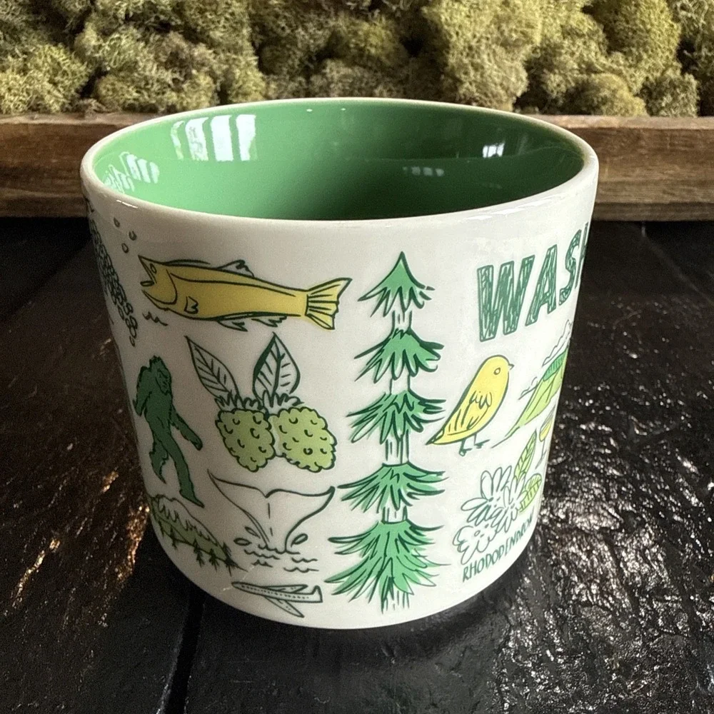 STARBUCKS Been There Series Across The Globe Collection 2018 WASHINGTON Cup Mug